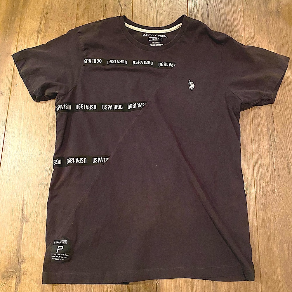 Black Large U.S Polo Assn. T-shirt